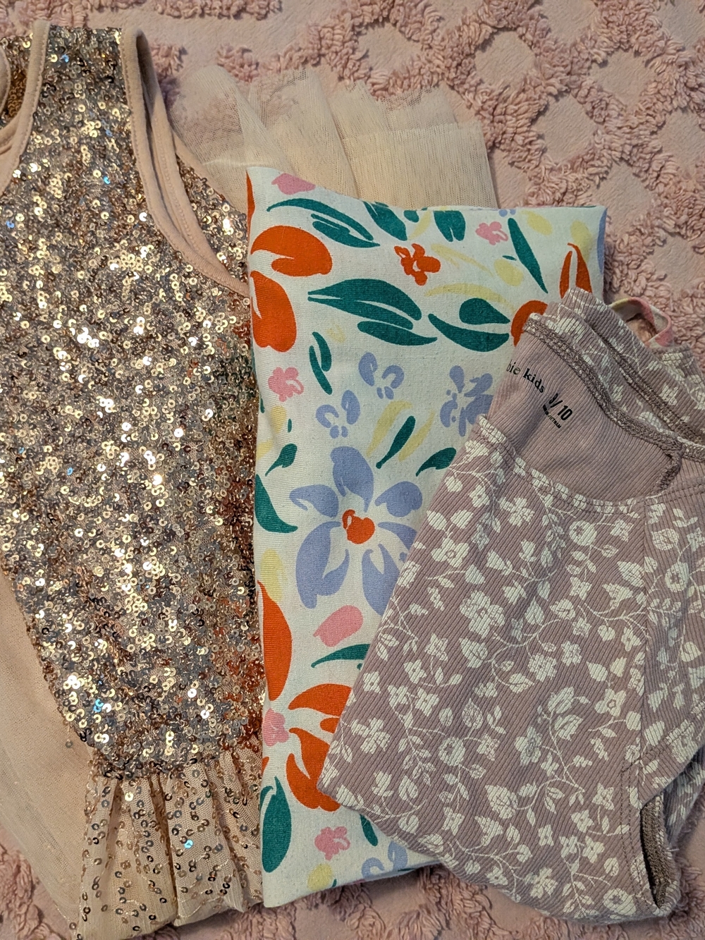 Bundle Sequin Dress, Shirt And Nightgown